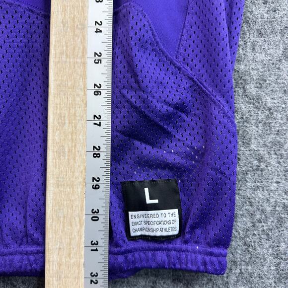 Nike Vapor Pro Football Training Jersey Purple/White 845929-546 Sz Large - Picture 7 of 8